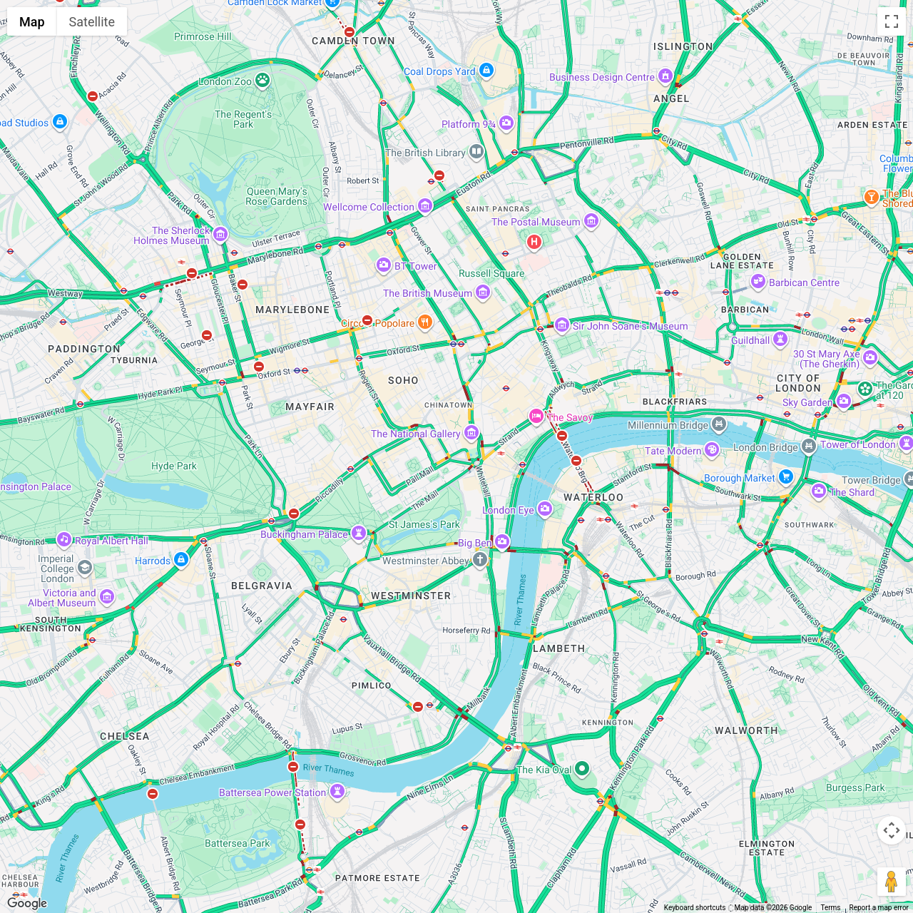 London Traffic Congestion