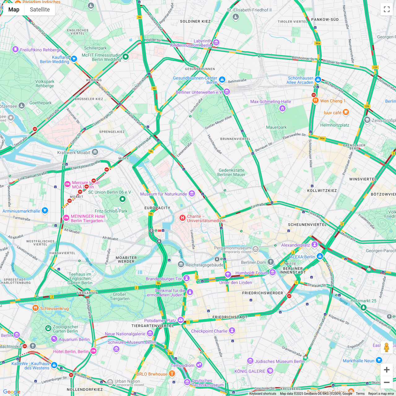 Berlin Traffic Congestion