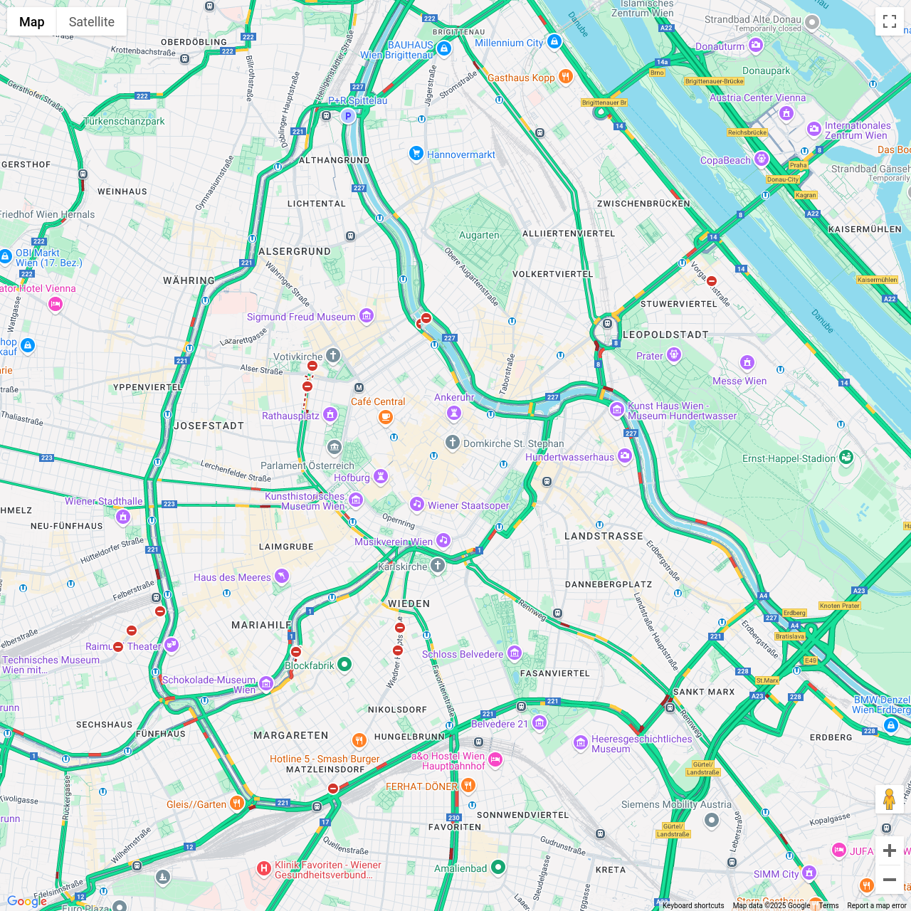 Vienna Traffic Congestion