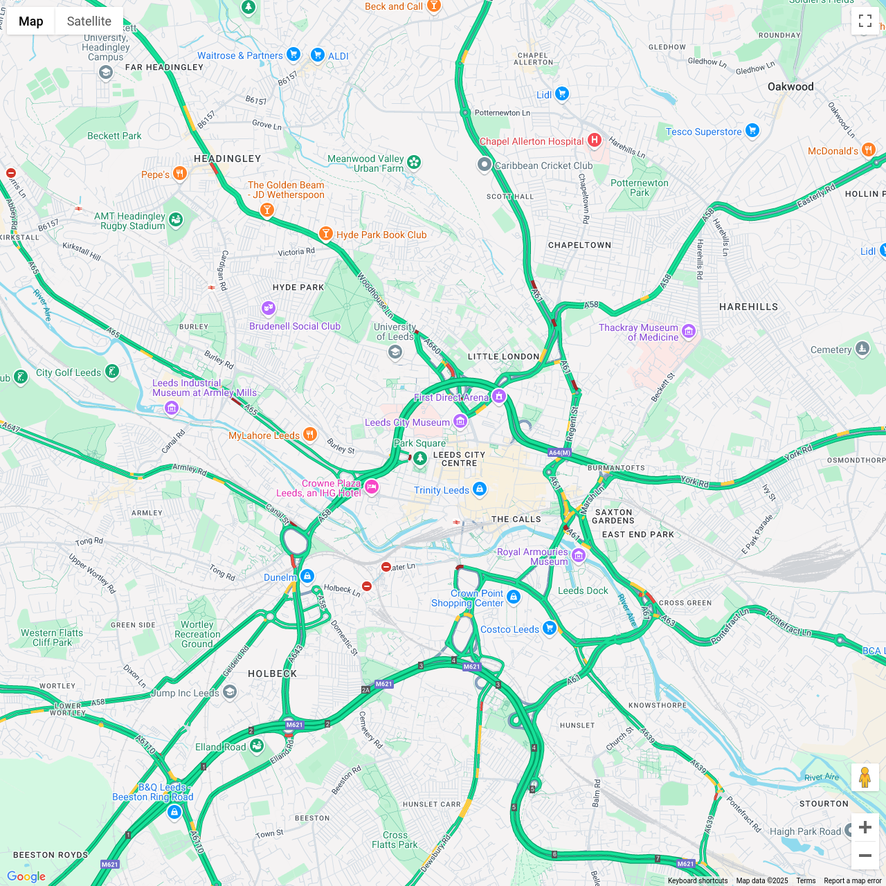 Leeds Traffic Congestion