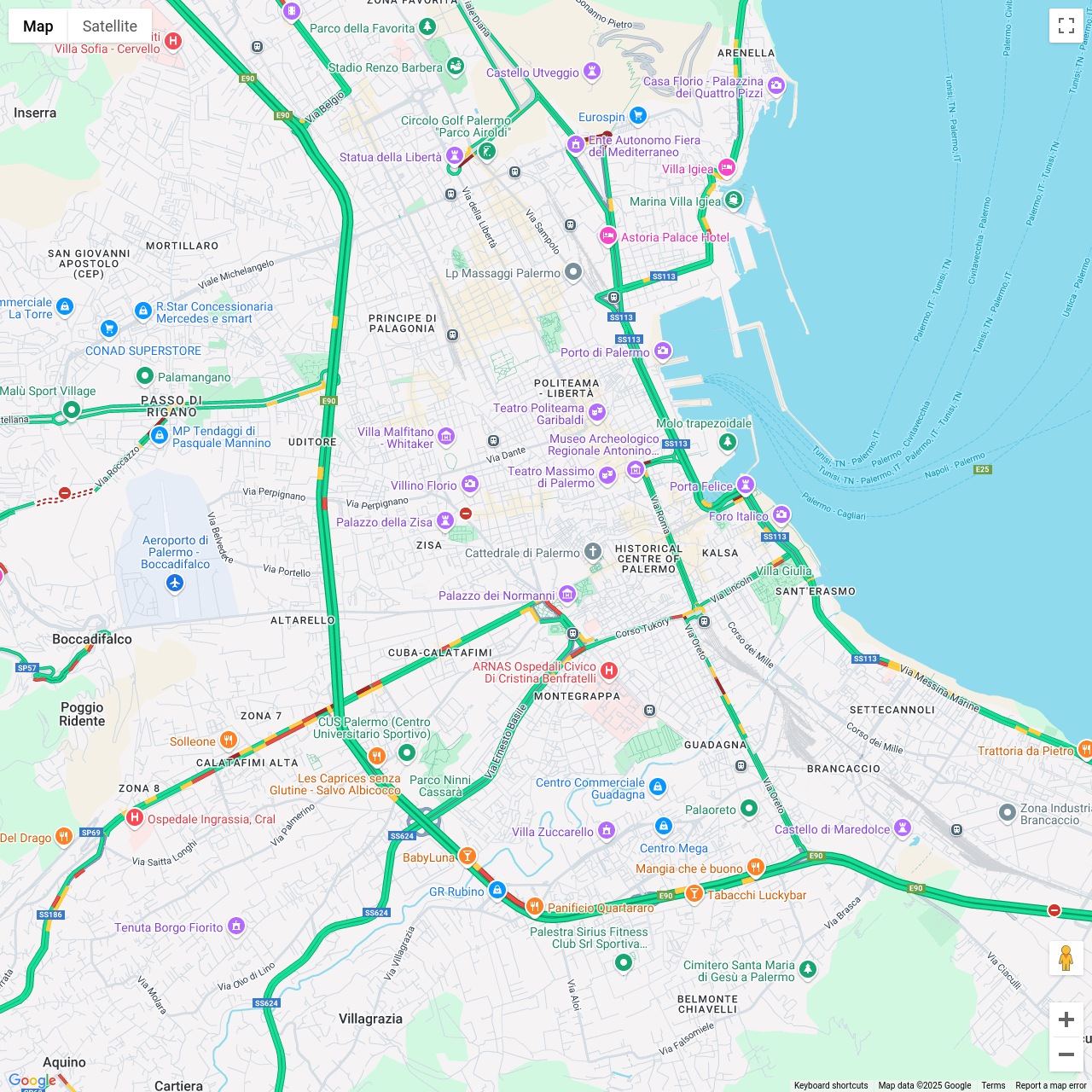 Palermo Traffic Congestion
