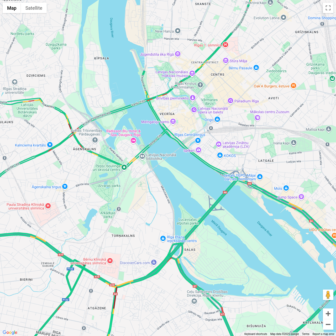 Riga Traffic Congestion