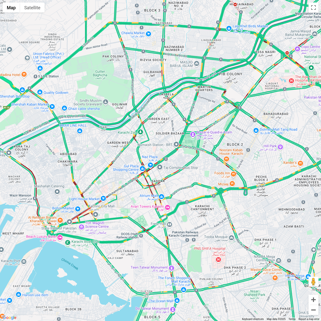 Karachi Traffic Congestion