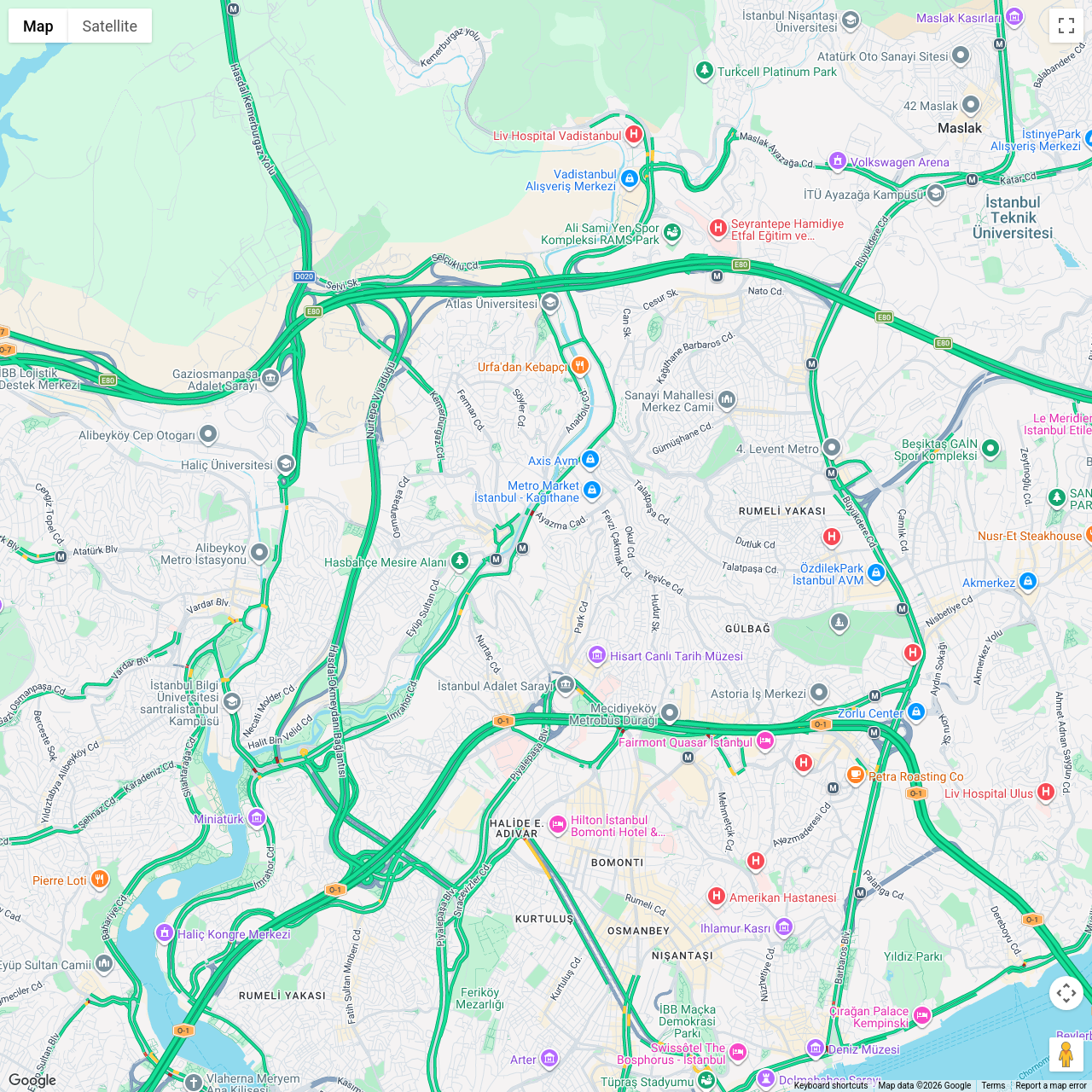 Istanbul Traffic Congestion
