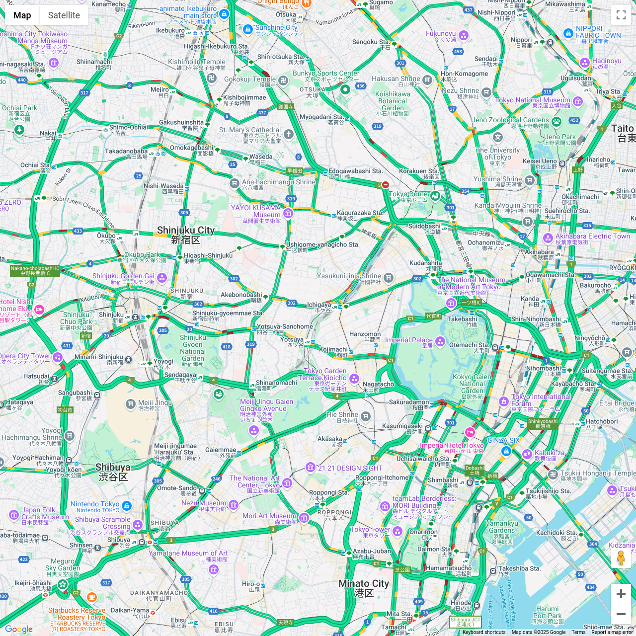 Tokyo Traffic Congestion