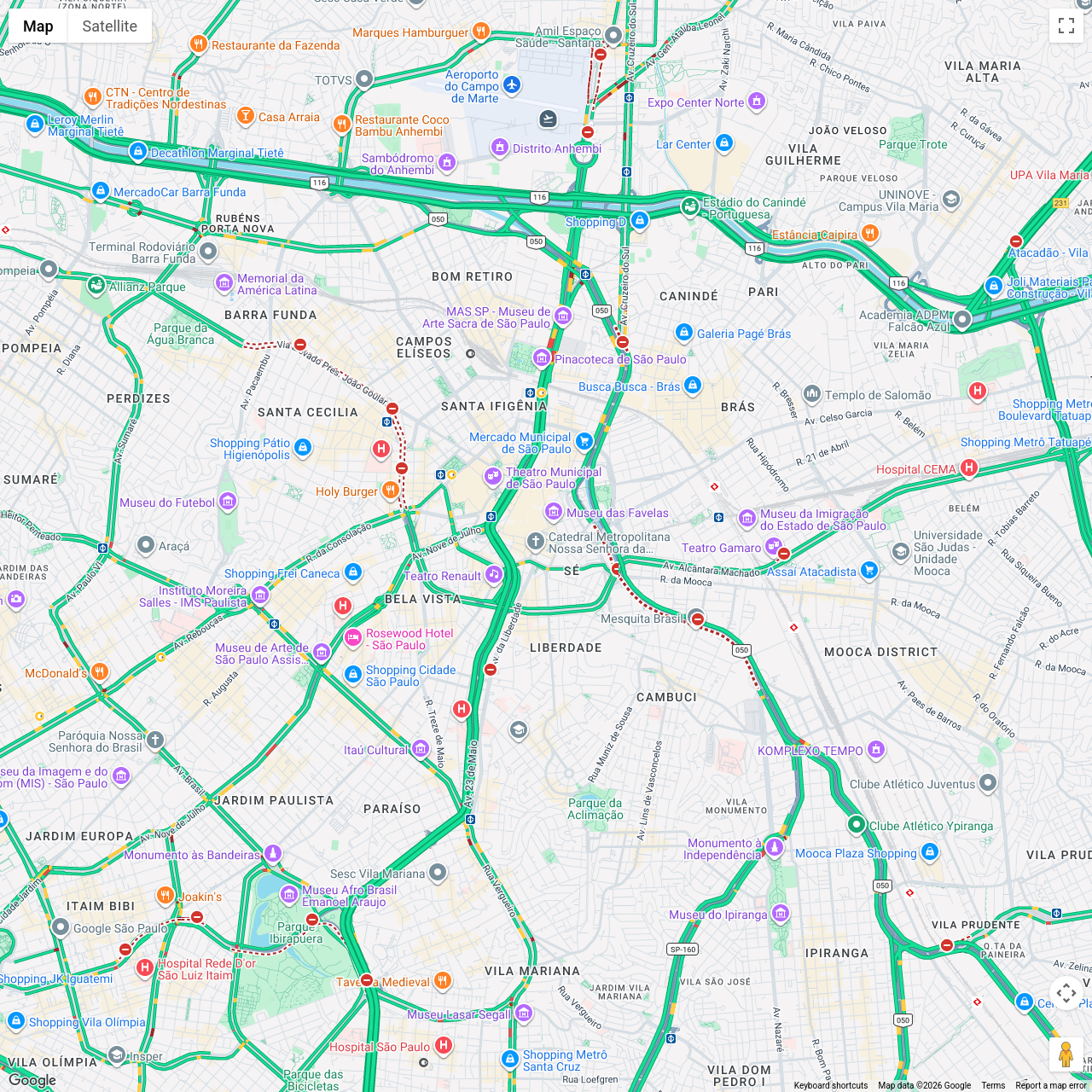 Sao Paulo Traffic Congestion
