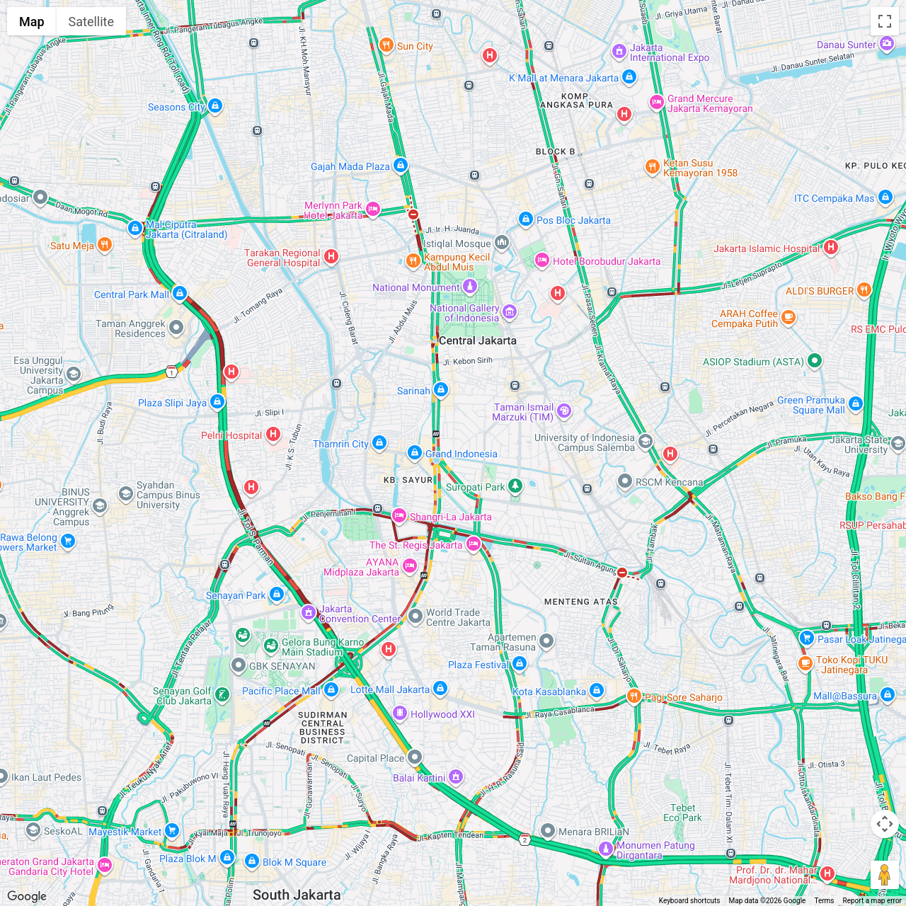 Jakarta Traffic Congestion