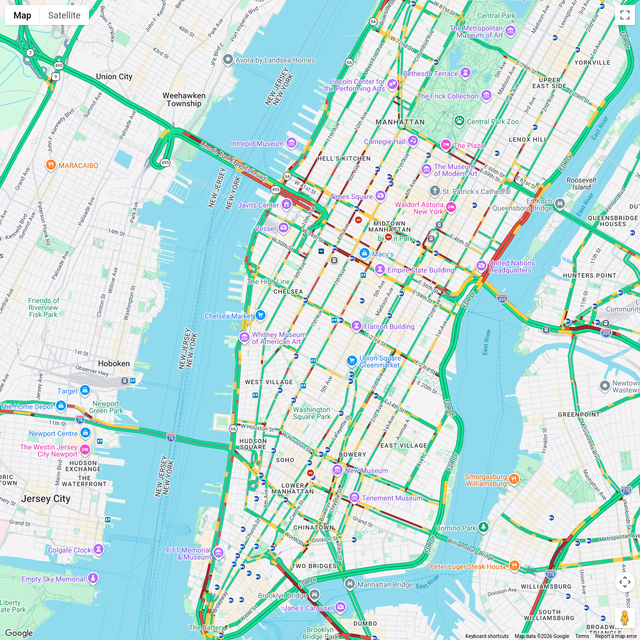 New York City Traffic Congestion