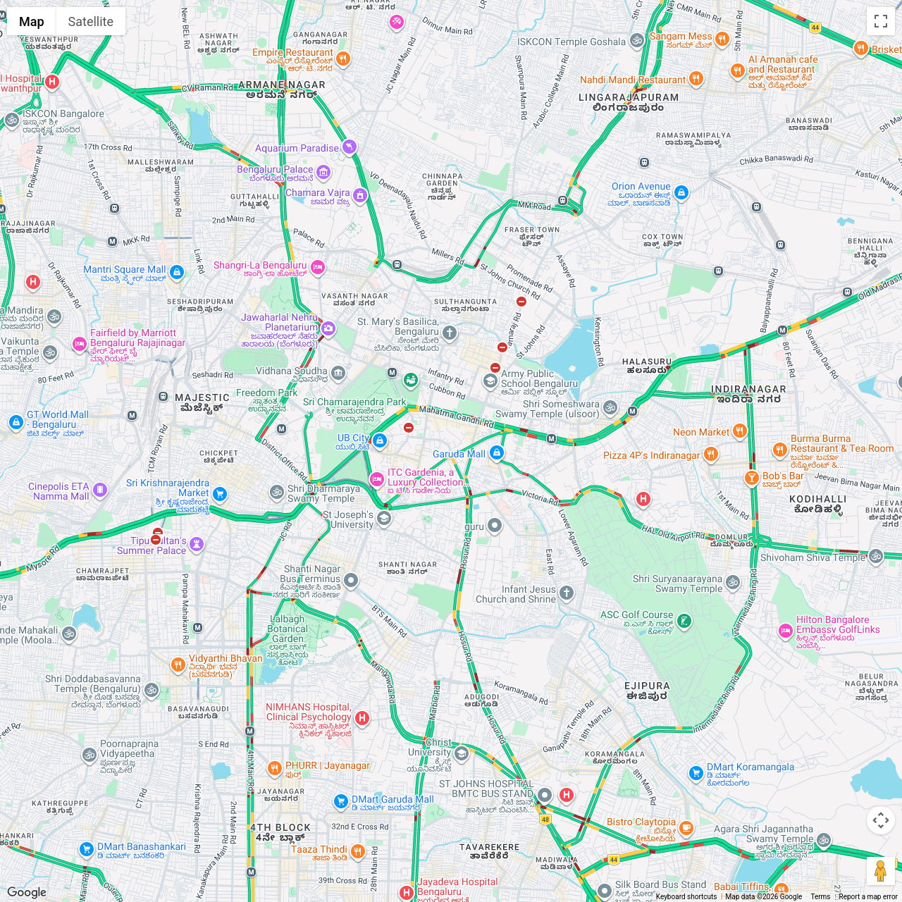 Bangalore Traffic Congestion