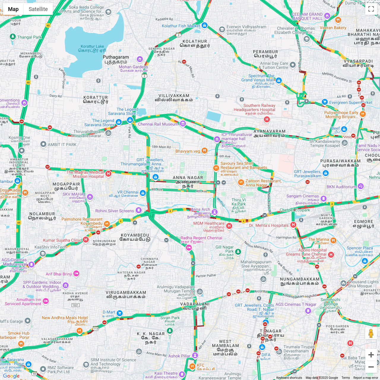 Chennai Traffic Congestion