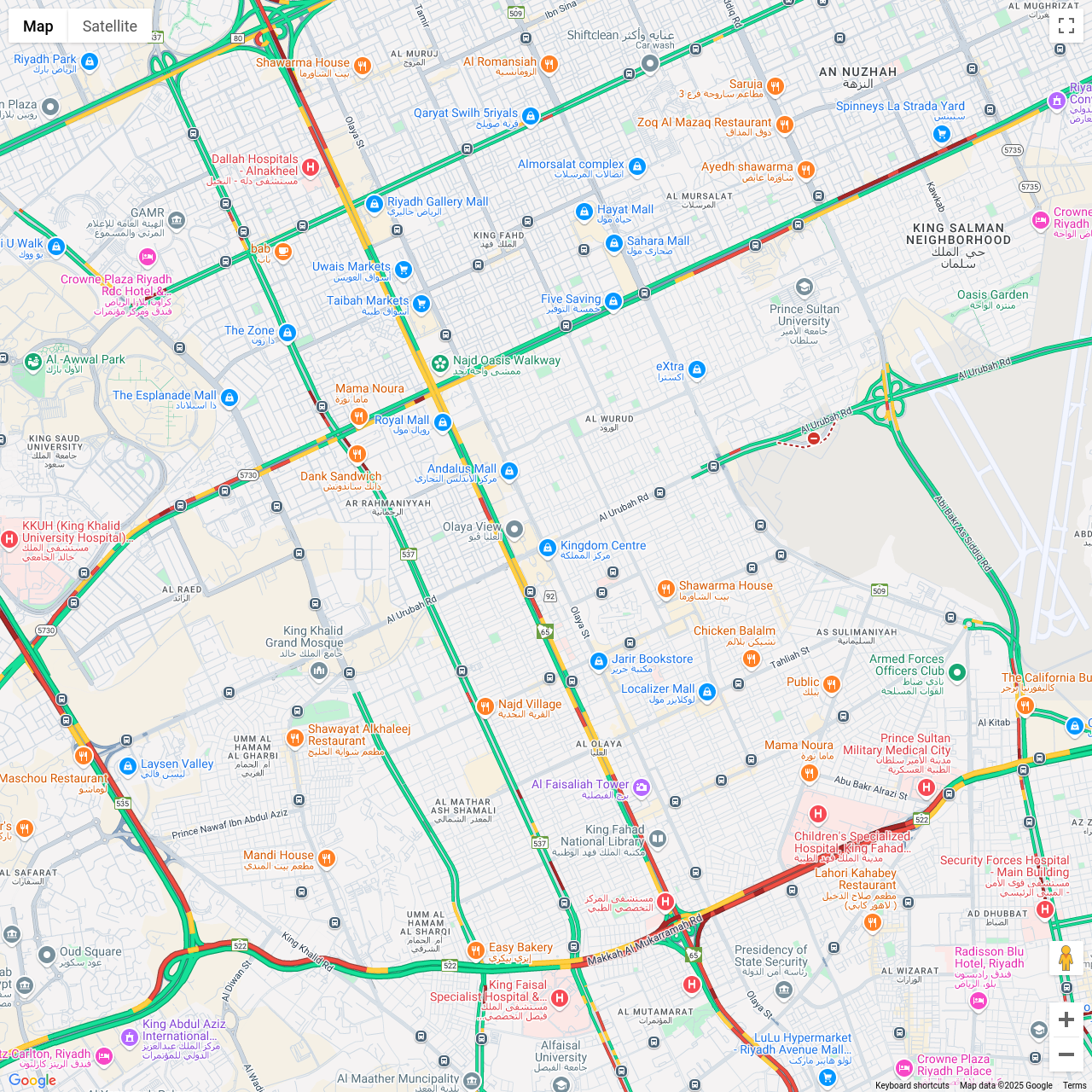 Riyadh Traffic Congestion