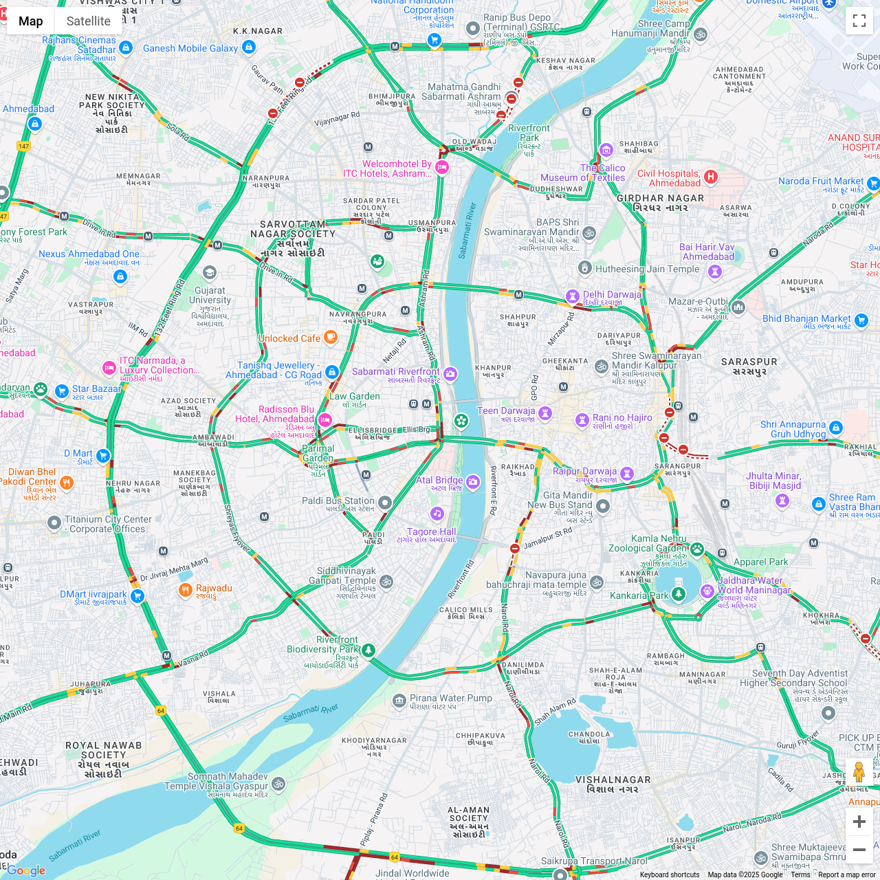 Ahmedabad Traffic Congestion