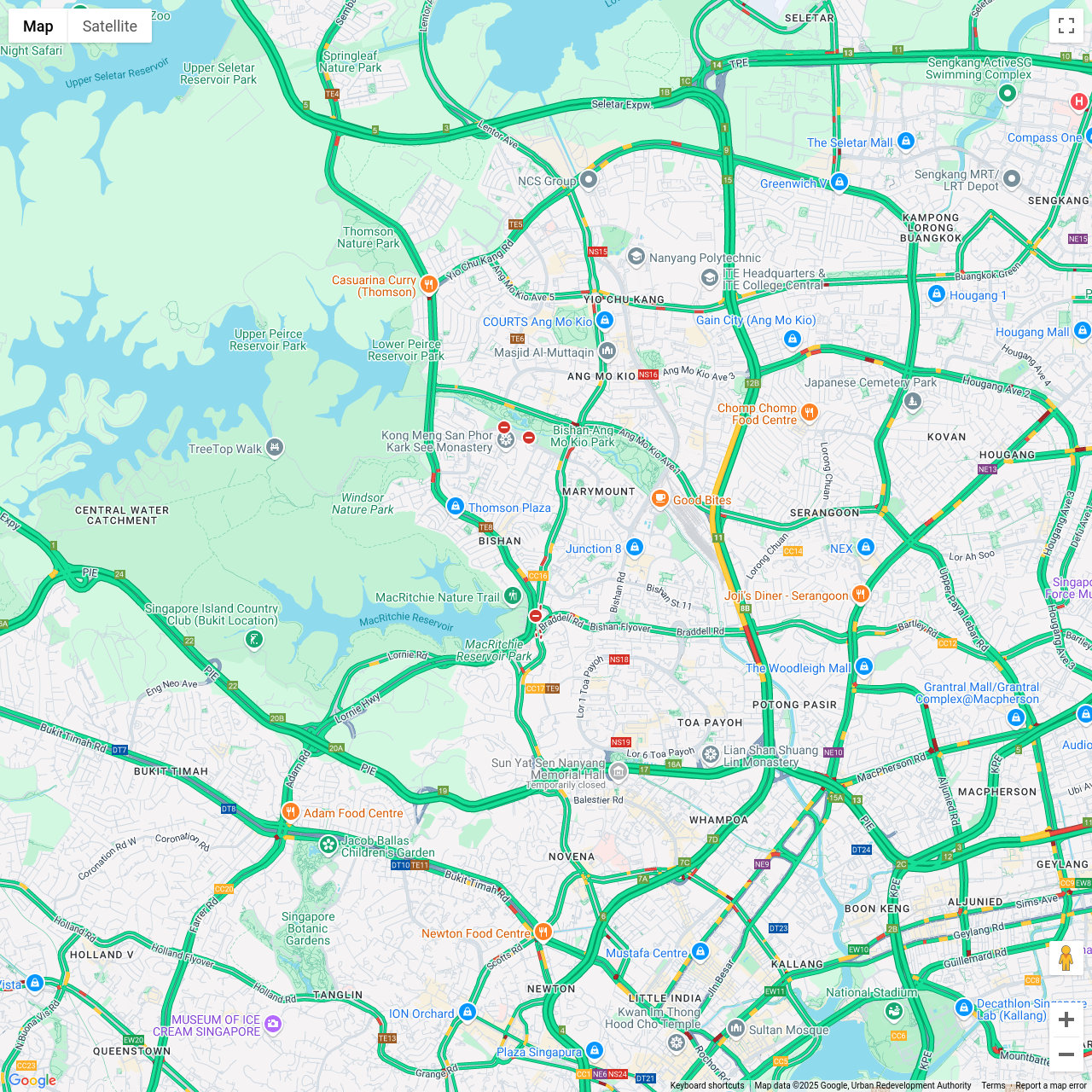 Singapore Traffic Congestion